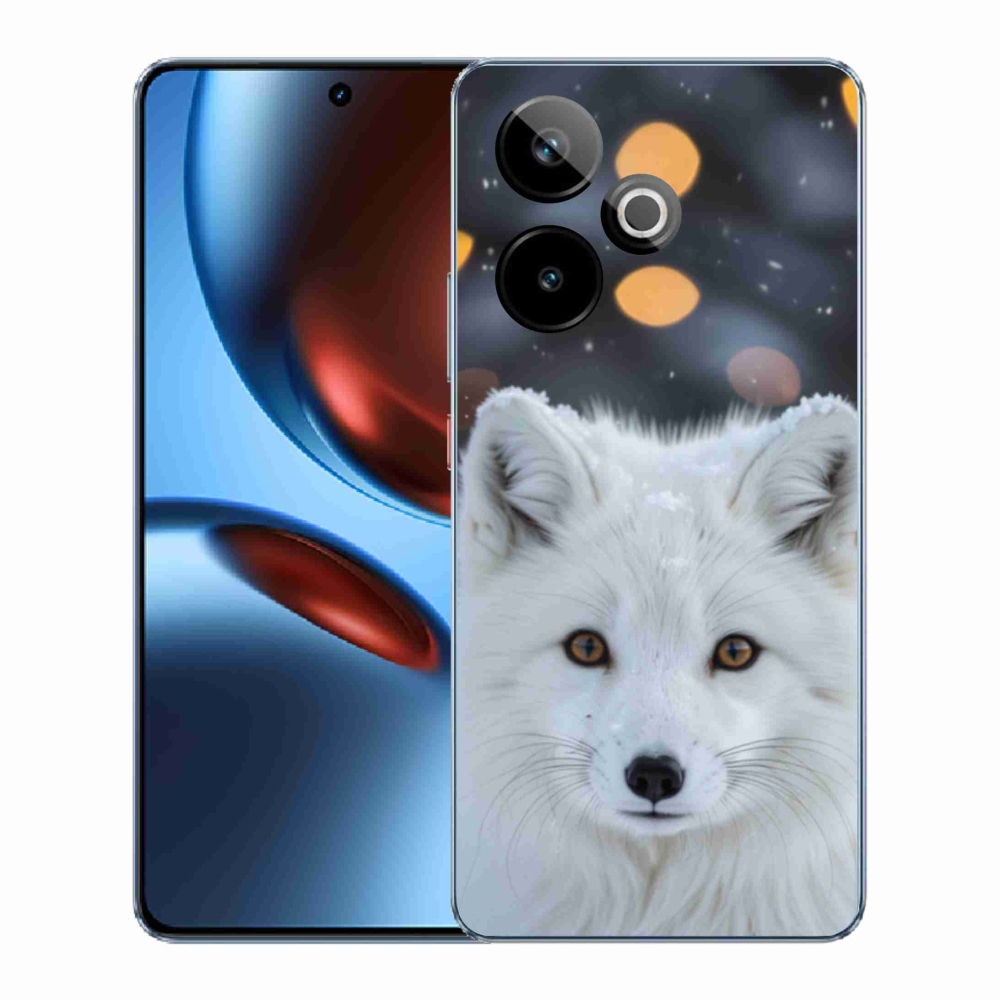 Gelový kryt mmCase na Realme GT7 5G/GT 7T 5G - liška polární