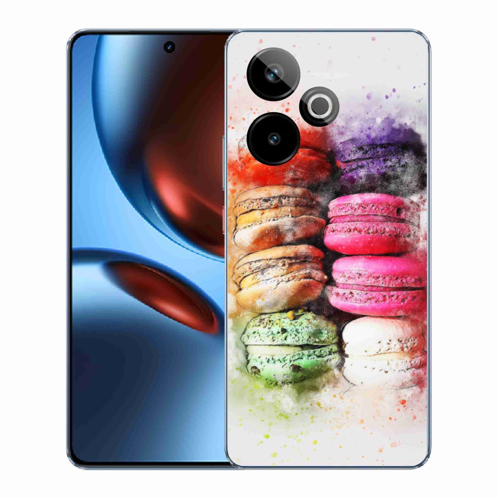 Gelový kryt mmCase na Realme GT7 5G/GT 7T 5G - makrónky
