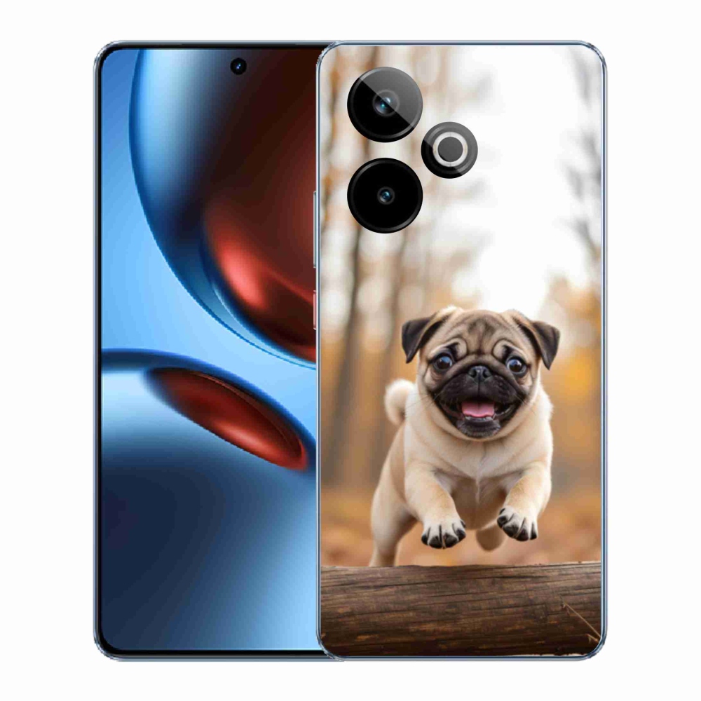 Gelový kryt mmCase na Realme GT7 5G/GT 7T 5G - mops 2
