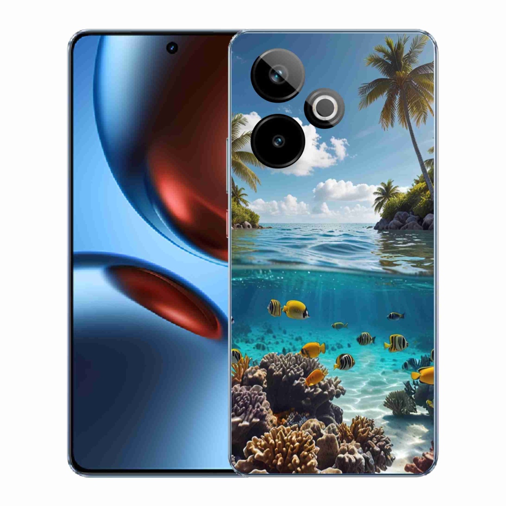 Gelový kryt mmCase na Realme GT7 5G/GT 7T 5G - mořský svět 4