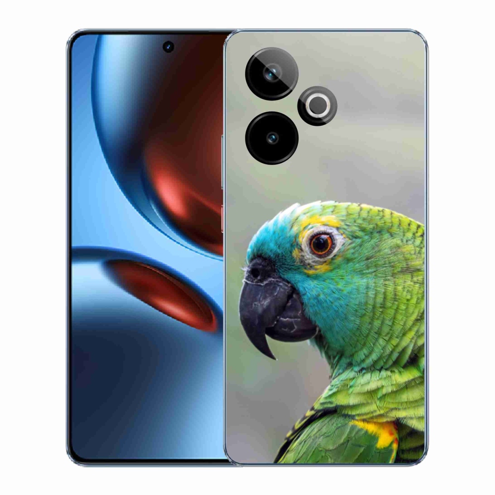 Gelový kryt mmCase na Realme GT7 5G/GT 7T 5G - papoušek amazoňan