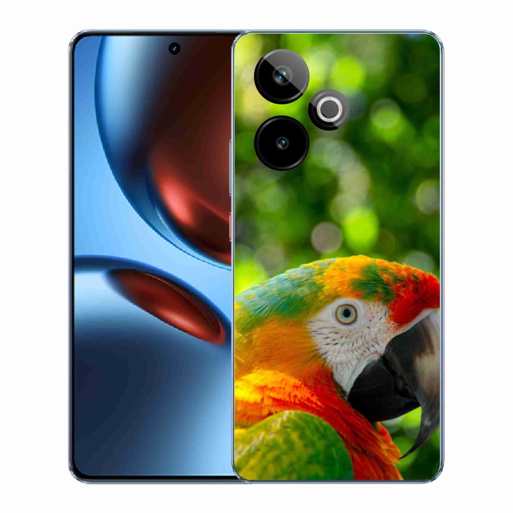 Gelový kryt mmCase na Realme GT7 5G/GT 7T 5G - papoušek ara 3