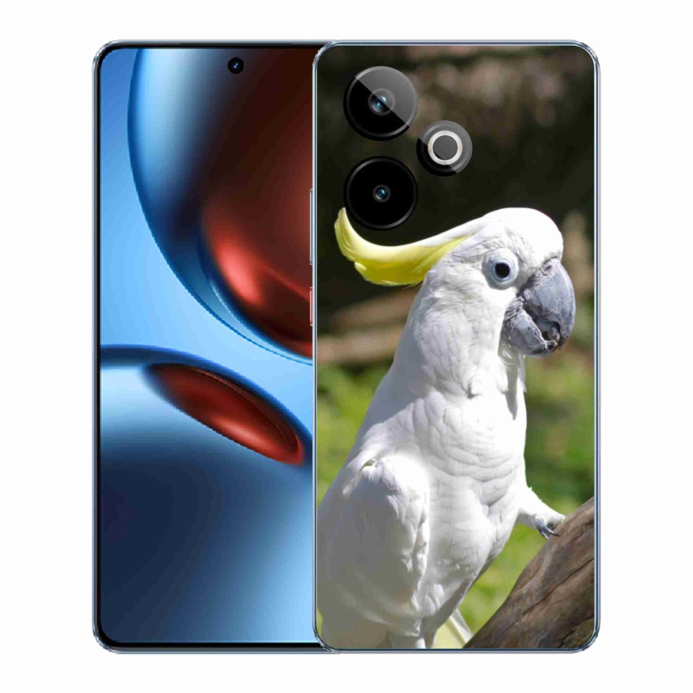 Gelový kryt mmCase na Realme GT7 5G/GT 7T 5G - papoušek kakadu 2