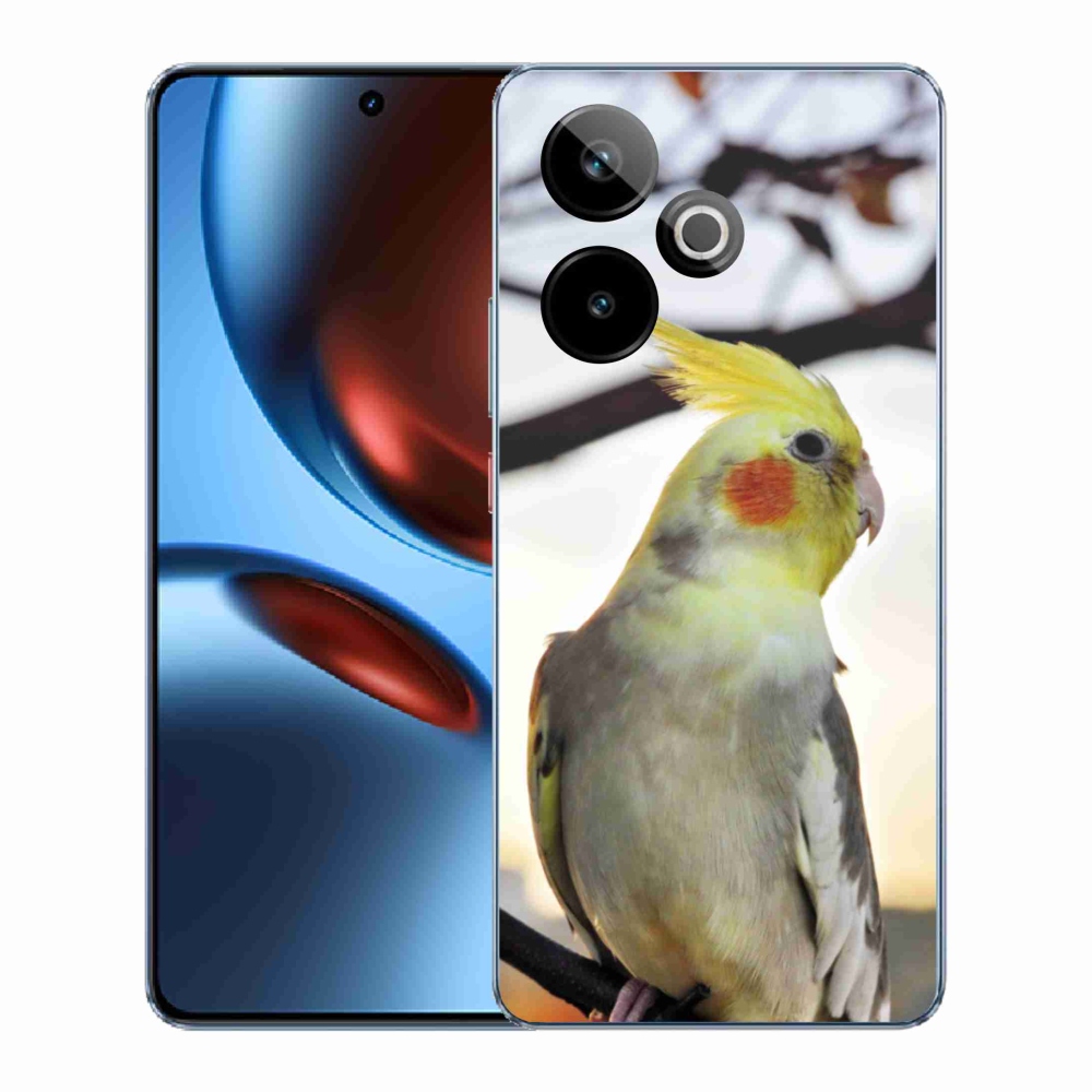 Gelový kryt mmCase na Realme GT7 5G/GT 7T 5G - papoušek korela