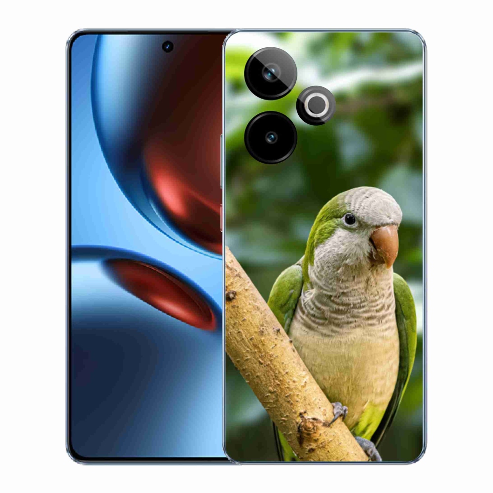 Gelový kryt mmCase na Realme GT7 5G/GT 7T 5G - papoušek mníšek