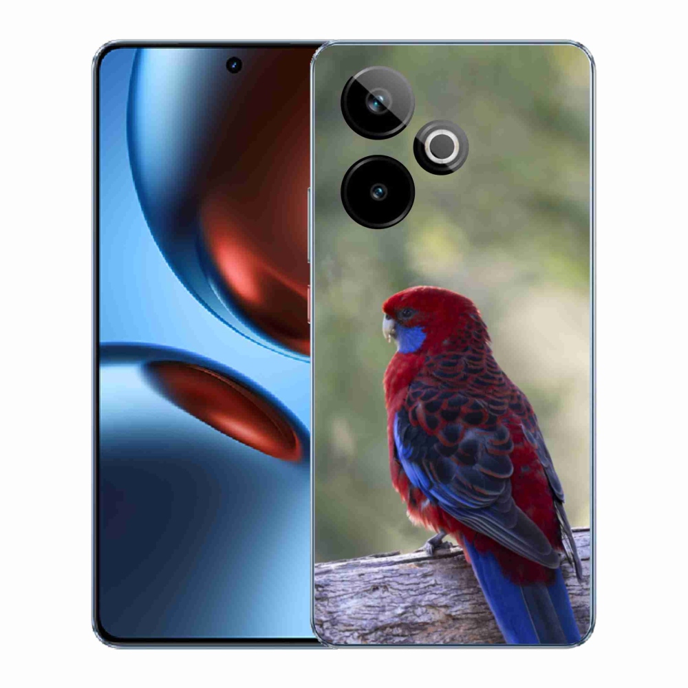 Gelový kryt mmCase na Realme GT7 5G/GT 7T 5G - papoušek rosela