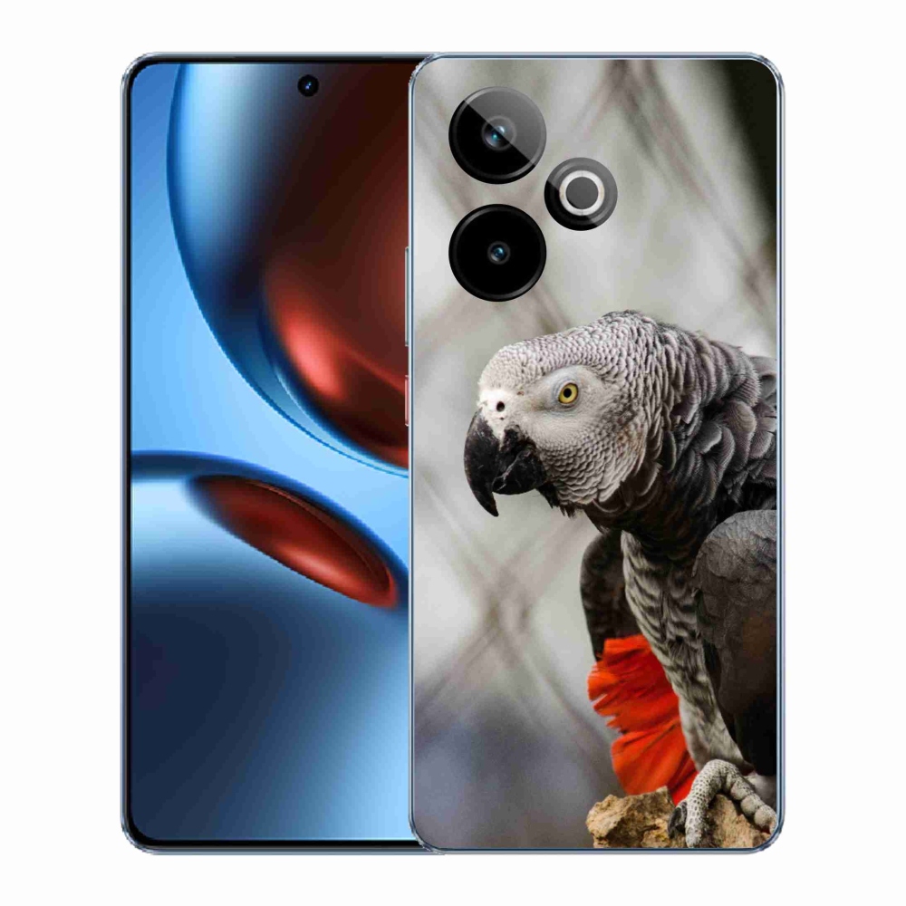 Gelový kryt mmCase na Realme GT7 5G/GT 7T 5G - papoušek žako 3