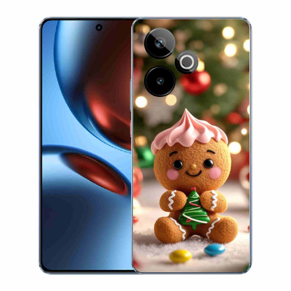 Gelový kryt mmCase na Realme GT7 5G/GT 7T 5G - perníček