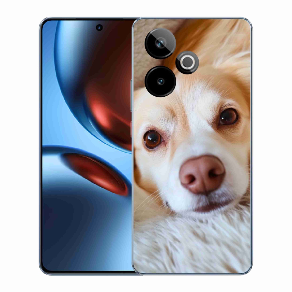 Gelový kryt mmCase na Realme GT7 5G/GT 7T 5G - Roztomilá čivava