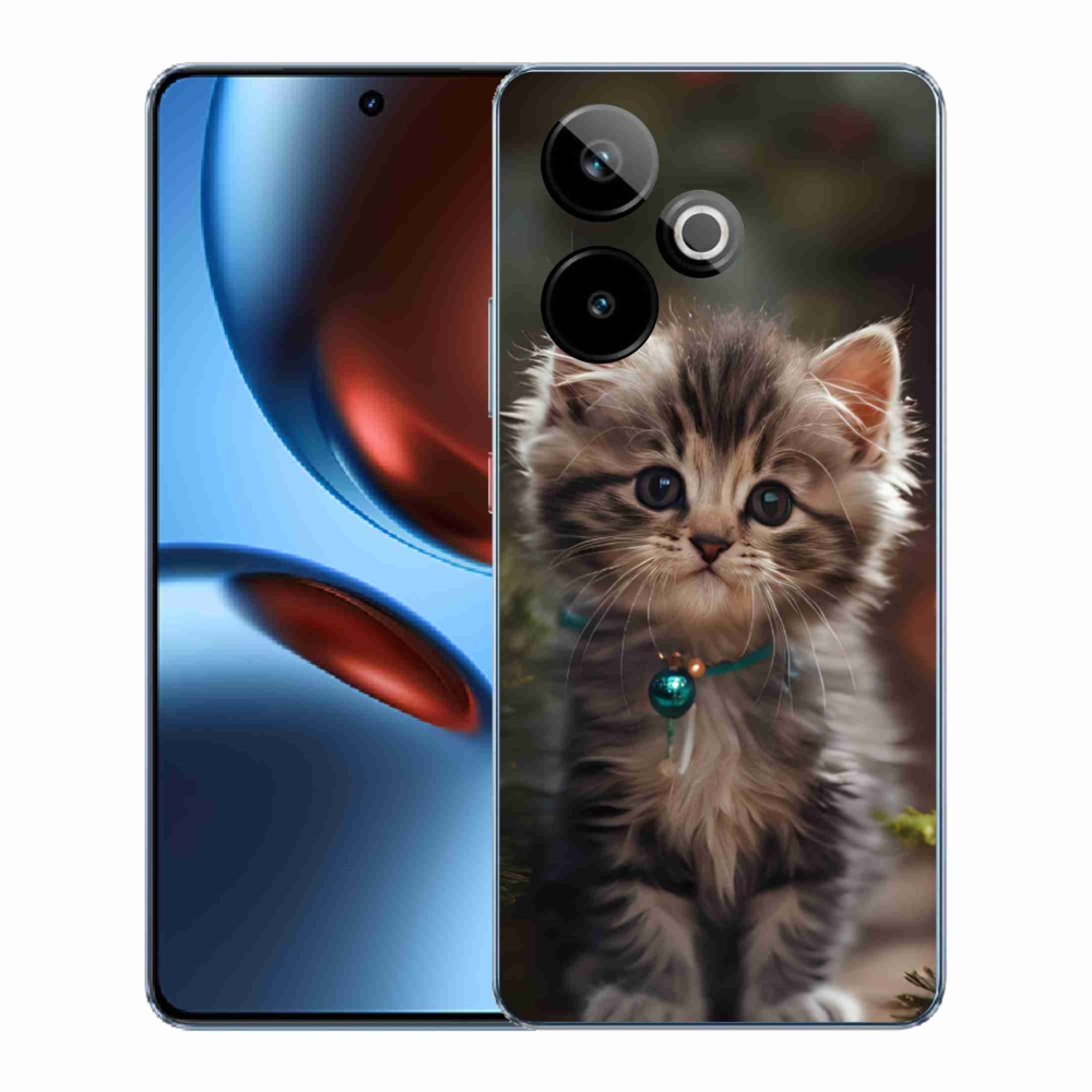 Gelový kryt mmCase na Realme GT7 5G/GT 7T 5G - roztomilé kotě 11