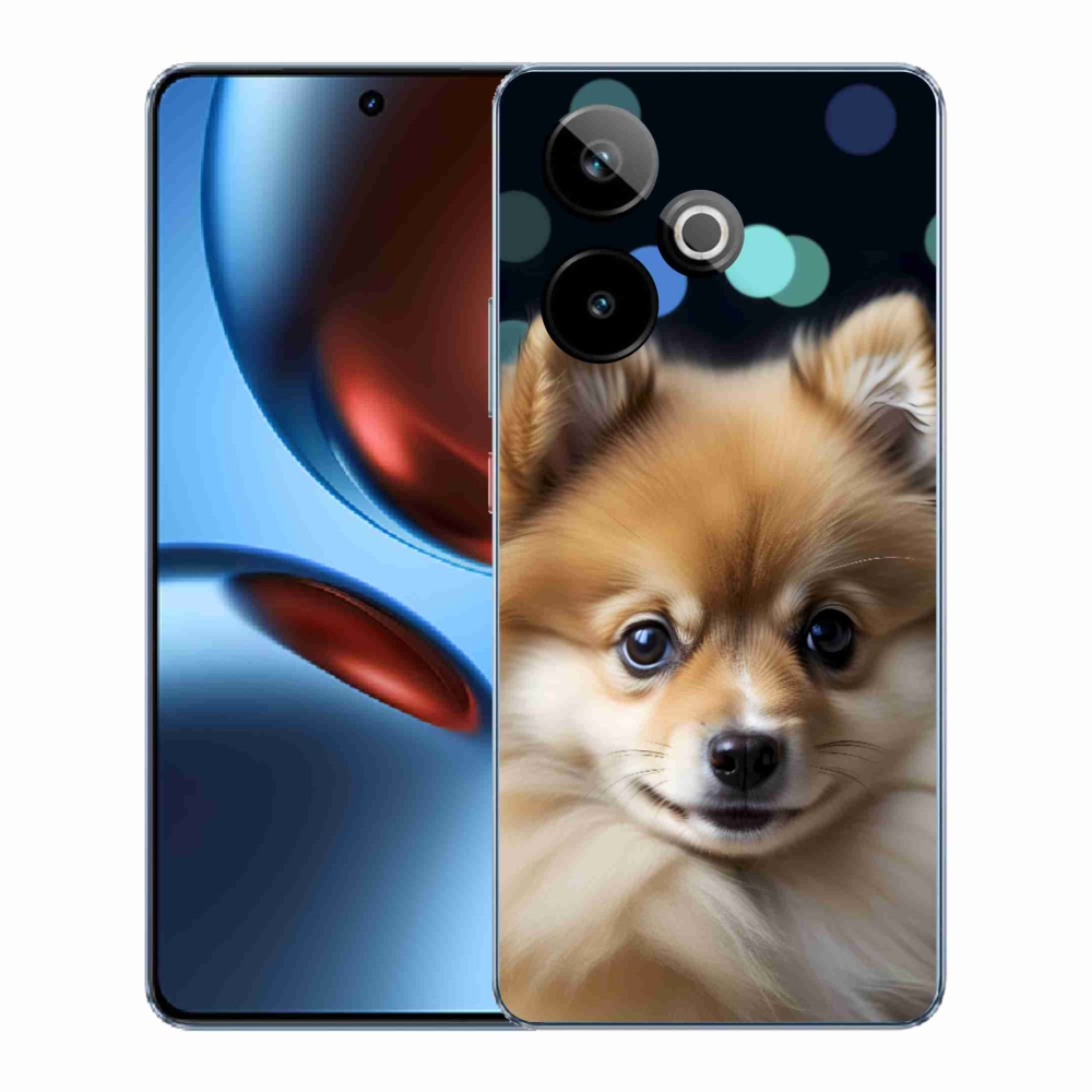 Gelový kryt mmCase na Realme GT7 5G/GT 7T 5G - roztomilý pomeranian