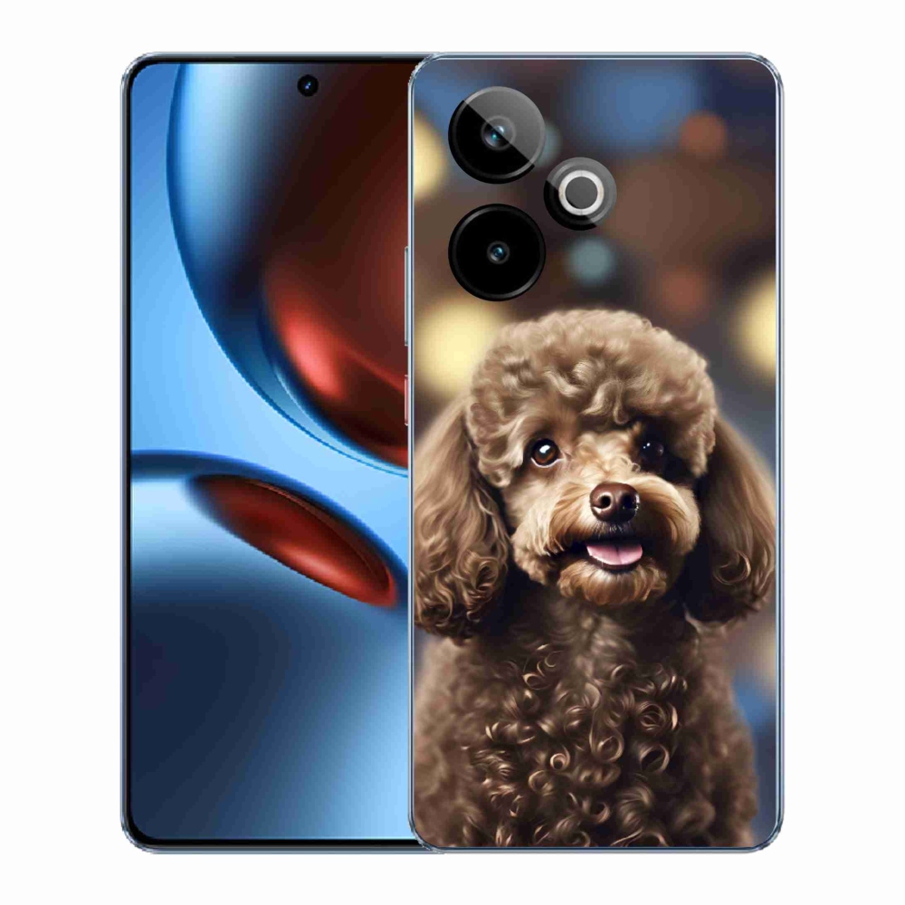 Gelový kryt mmCase na Realme GT7 5G/GT 7T 5G - roztomilý pudl