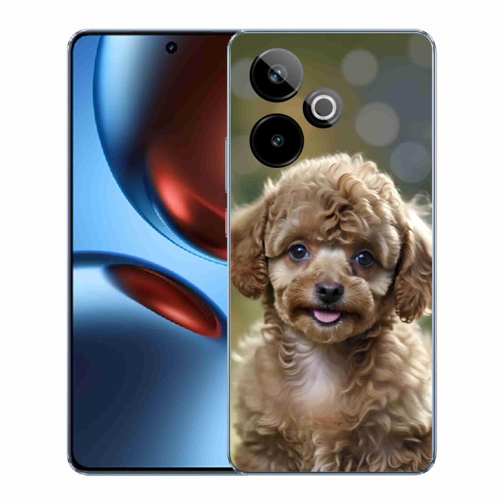 Gelový kryt mmCase na Realme GT7 5G/GT 7T 5G - roztomilý pudl