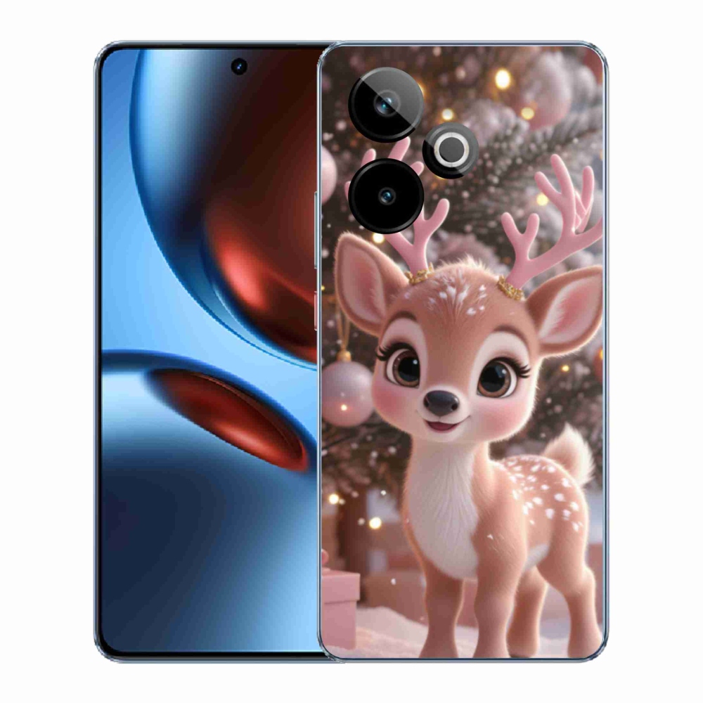 Gelový kryt mmCase na Realme GT7 5G/GT 7T 5G - roztomilý sob