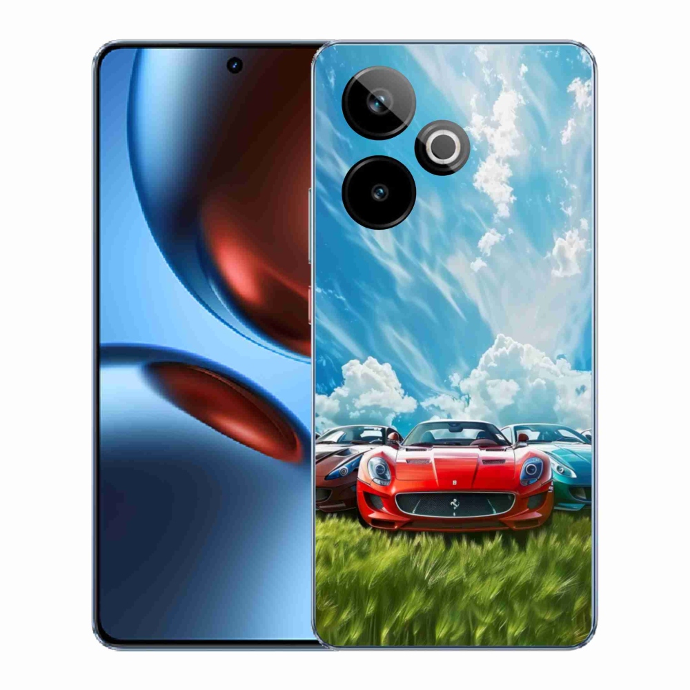 Gelový kryt mmCase na Realme GT7 5G/GT 7T 5G - sportovní vozy