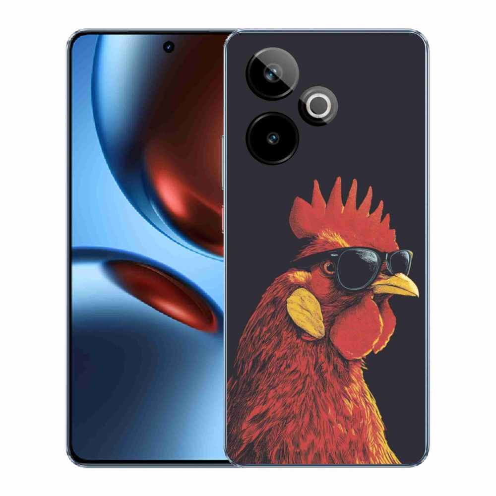 Gelový kryt mmCase na Realme GT7 5G/GT 7T 5G - stylový kohout