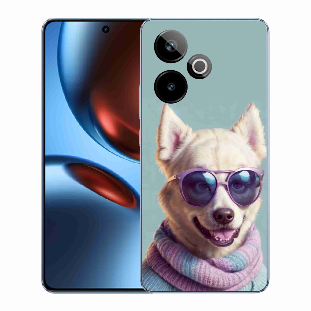 Gelový kryt mmCase na Realme GT7 5G/GT 7T 5G - stylový německý špic