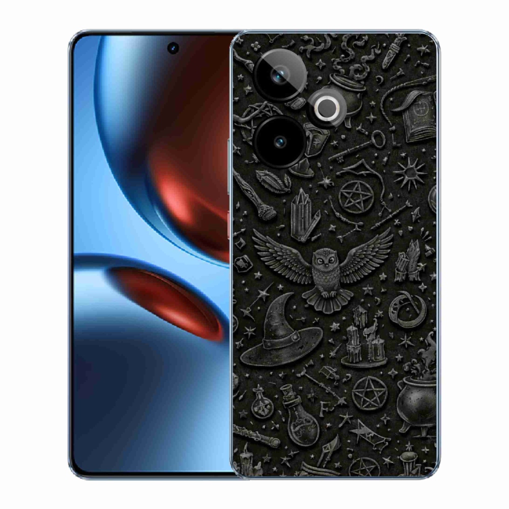 Gelový kryt mmCase na Realme GT7 5G/GT 7T 5G - tmavý magický svět