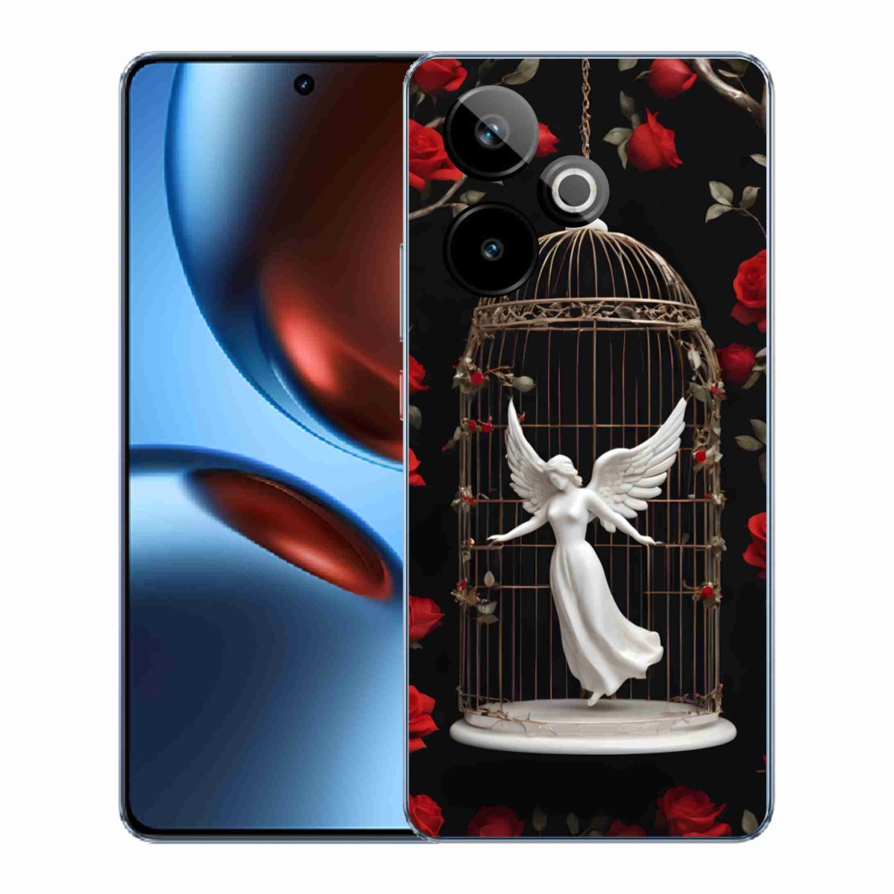Gelový kryt mmCase na Realme GT7 5G/GT 7T 5G - uvězněný anděl