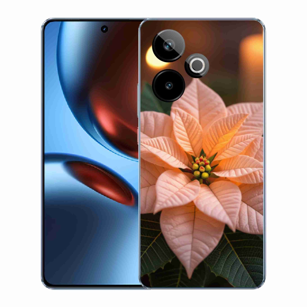 Gelový kryt mmCase na Realme GT7 5G/GT 7T 5G - vánoční hvězda
