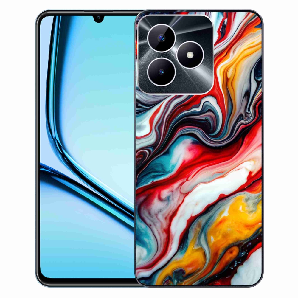 Gelový kryt mmCase na Realme Note 50 - abstraktní motiv 35