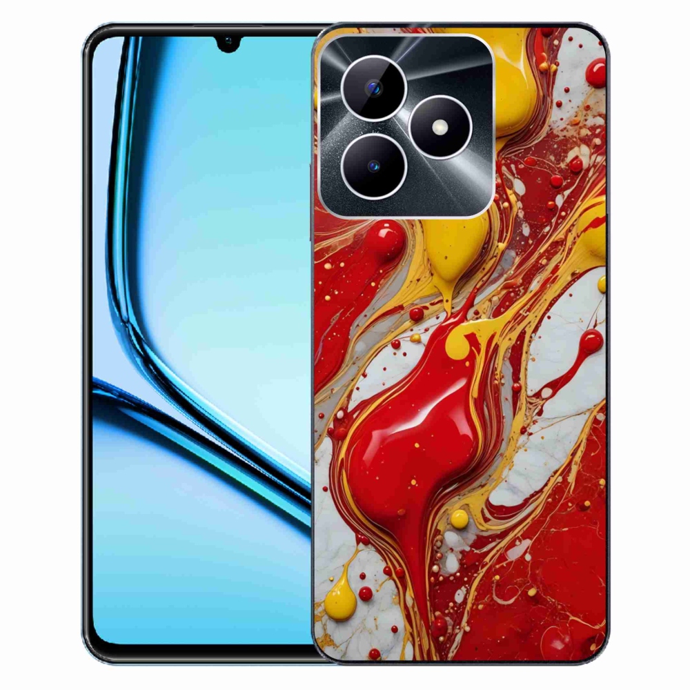 Gelový kryt mmCase na Realme Note 50 - abstraktní motiv 42