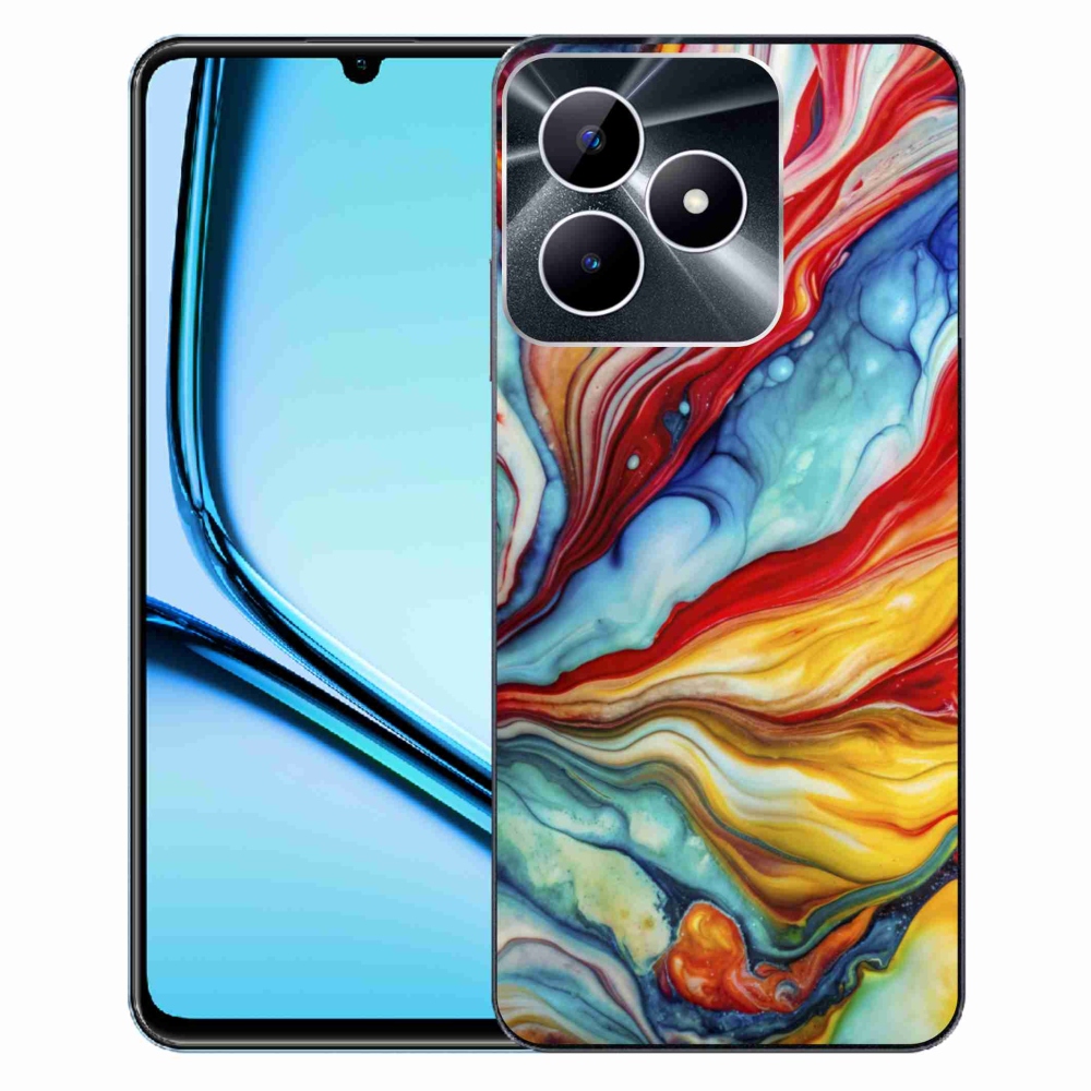 Gelový kryt mmCase na Realme Note 50 - abstraktní motiv 58