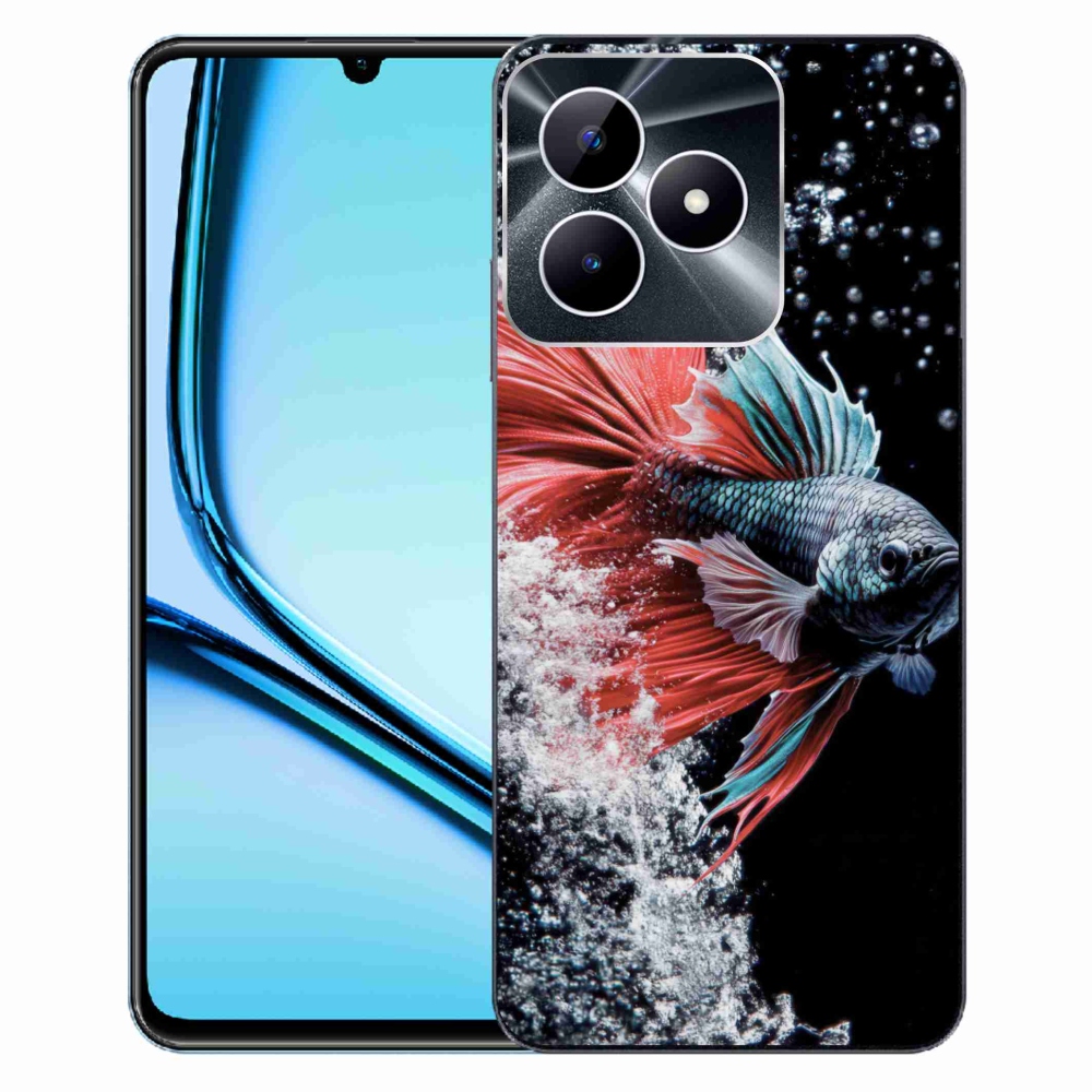 Gelový kryt mmCase na Realme Note 50 - bojovnice pestrá