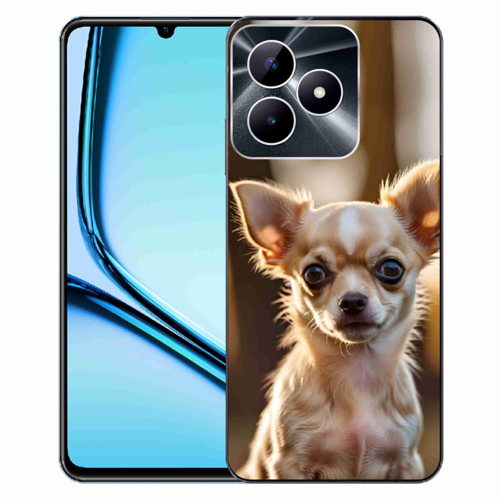 Gelový kryt mmCase na Realme Note 50 - čivava 6