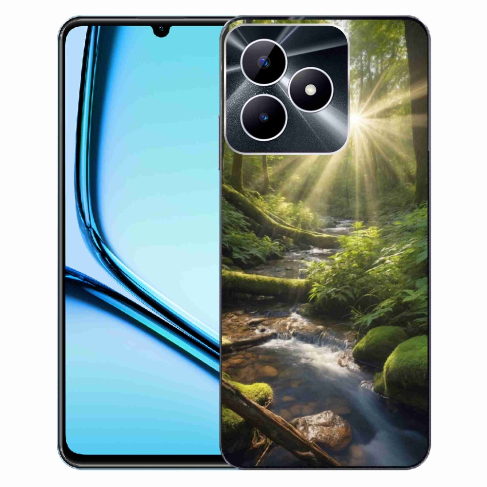 Gelový kryt mmCase na Realme Note 50 - hlubina lesa