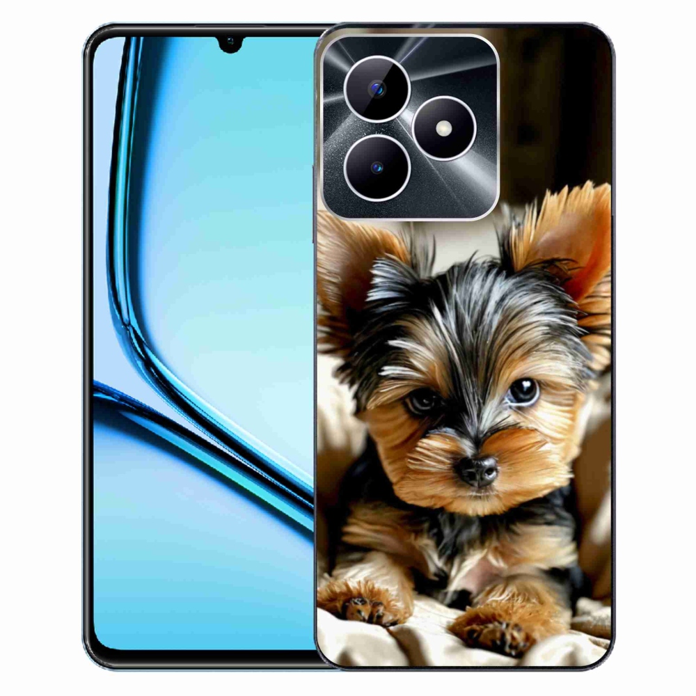 Gelový kryt mmCase na Realme Note 50 - jorkšír 11