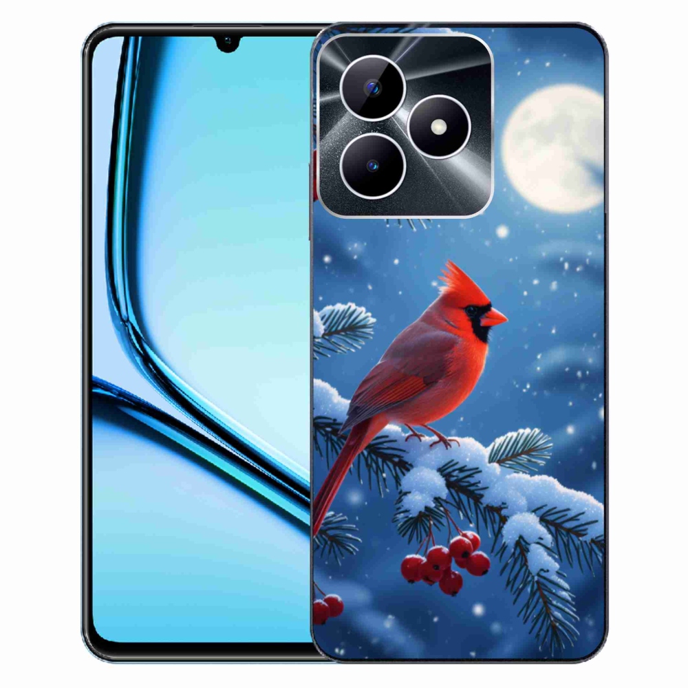 Gelový kryt mmCase na Realme Note 50 - kardinál červený