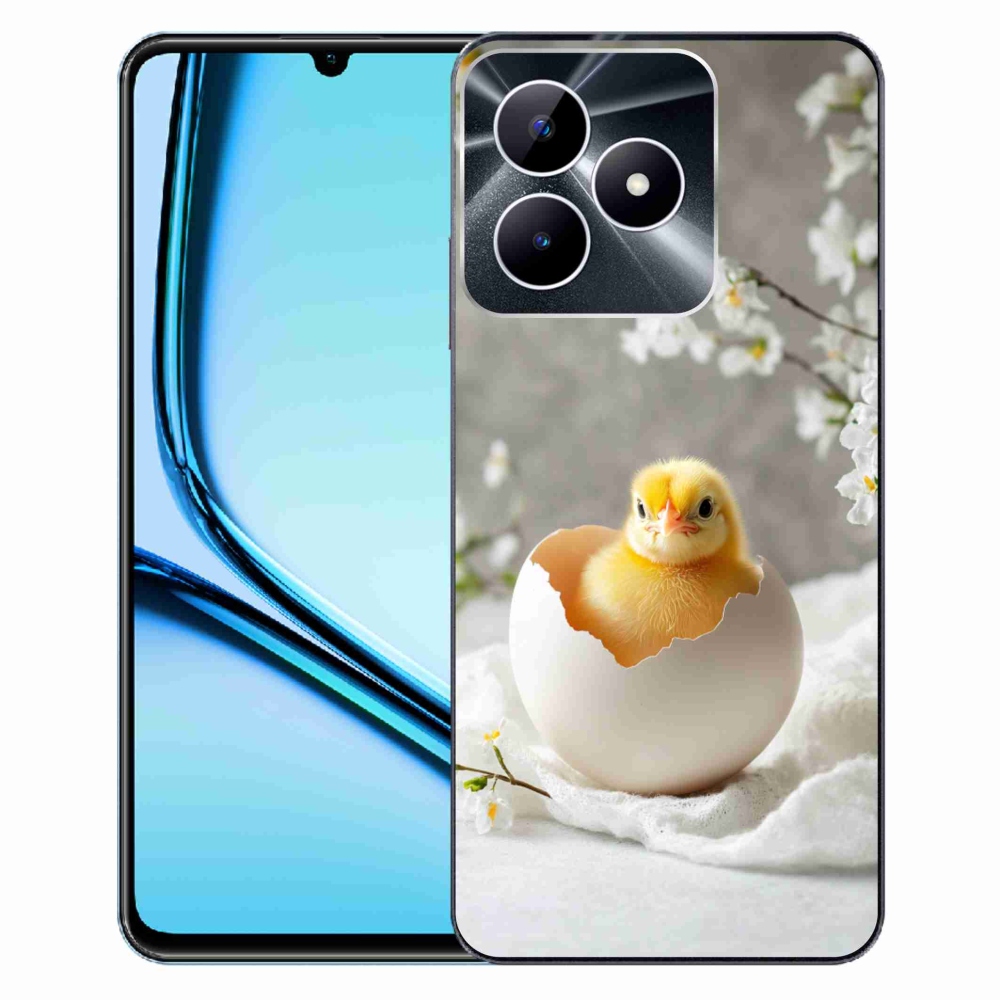Gelový kryt mmCase na Realme Note 50 - kuřátko