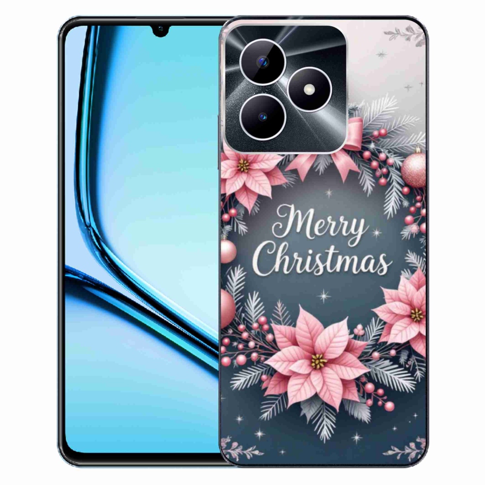 Gelový kryt mmCase na Realme Note 50 - merry christmas