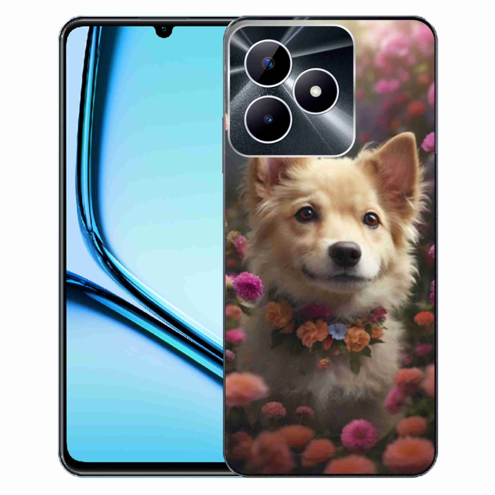 Gelový kryt mmCase na Realme Note 50 - německý špic