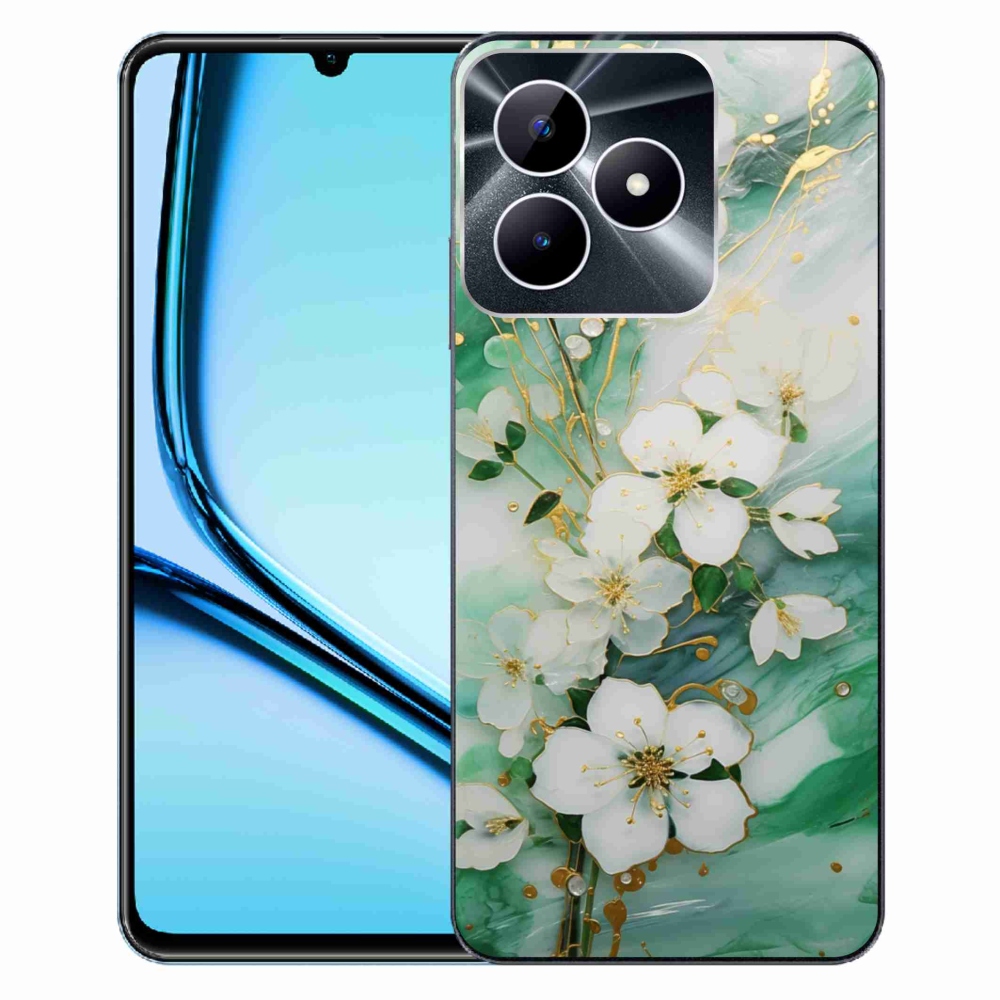 Gelový kryt mmCase na Realme Note 50 - něžné květy