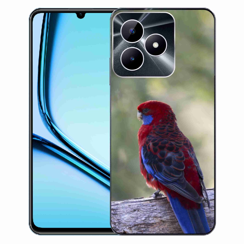 Gelový kryt mmCase na Realme Note 50 - papoušek rosela