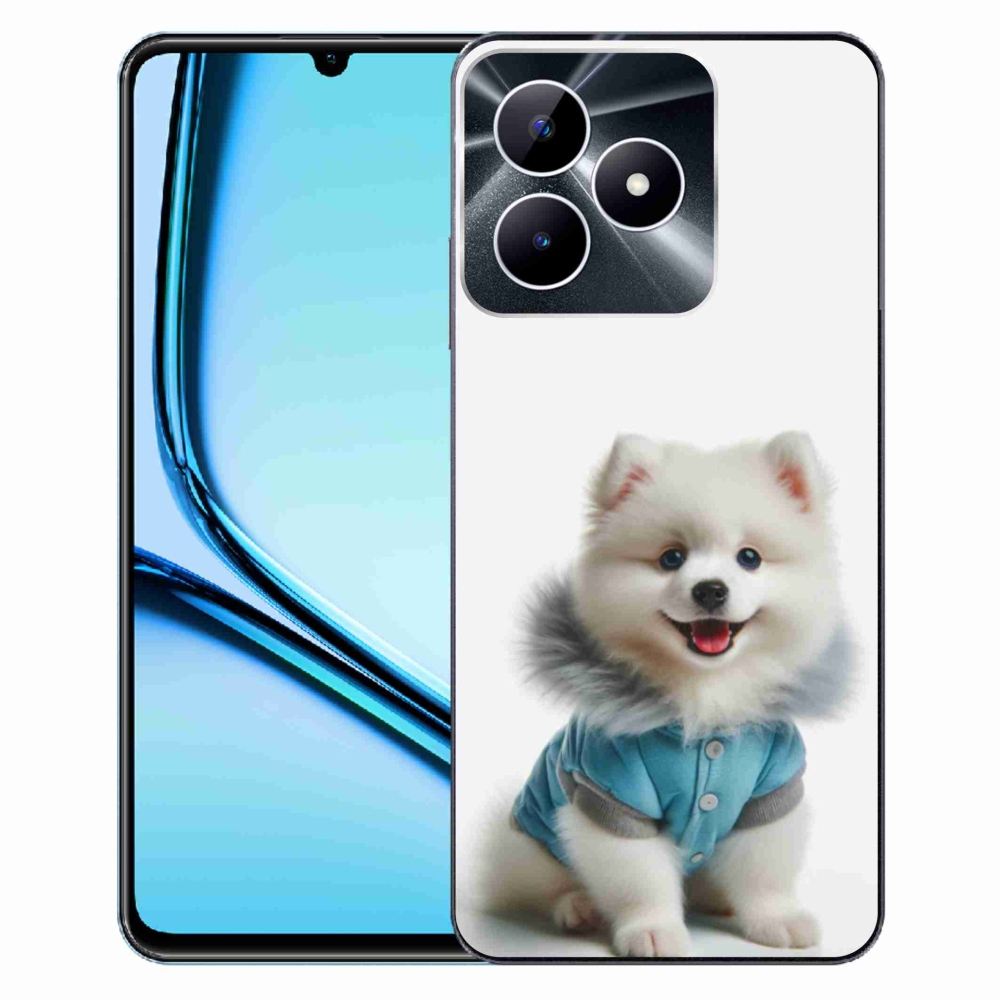 Gelový kryt mmCase na Realme Note 50 - pomeranian