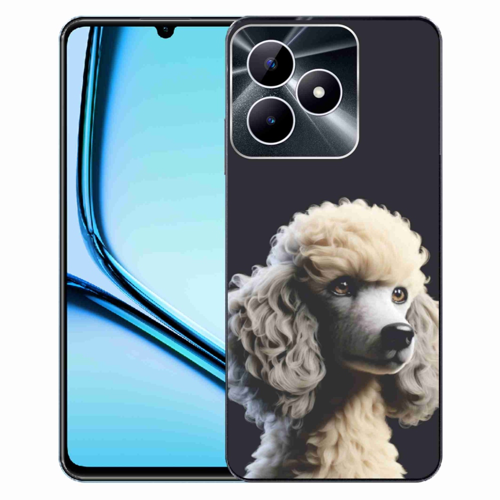 Gelový kryt mmCase na Realme Note 50 - pudl