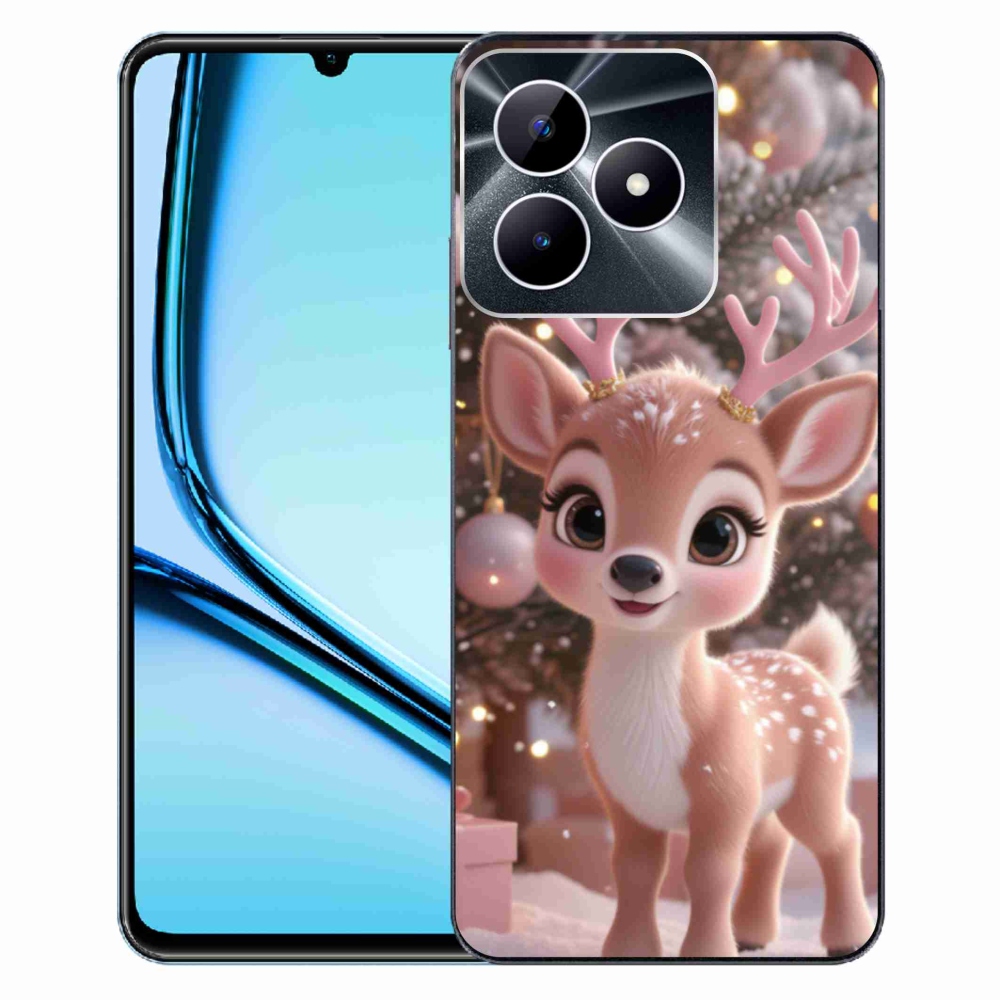 Gelový kryt mmCase na Realme Note 50 - roztomilý sob