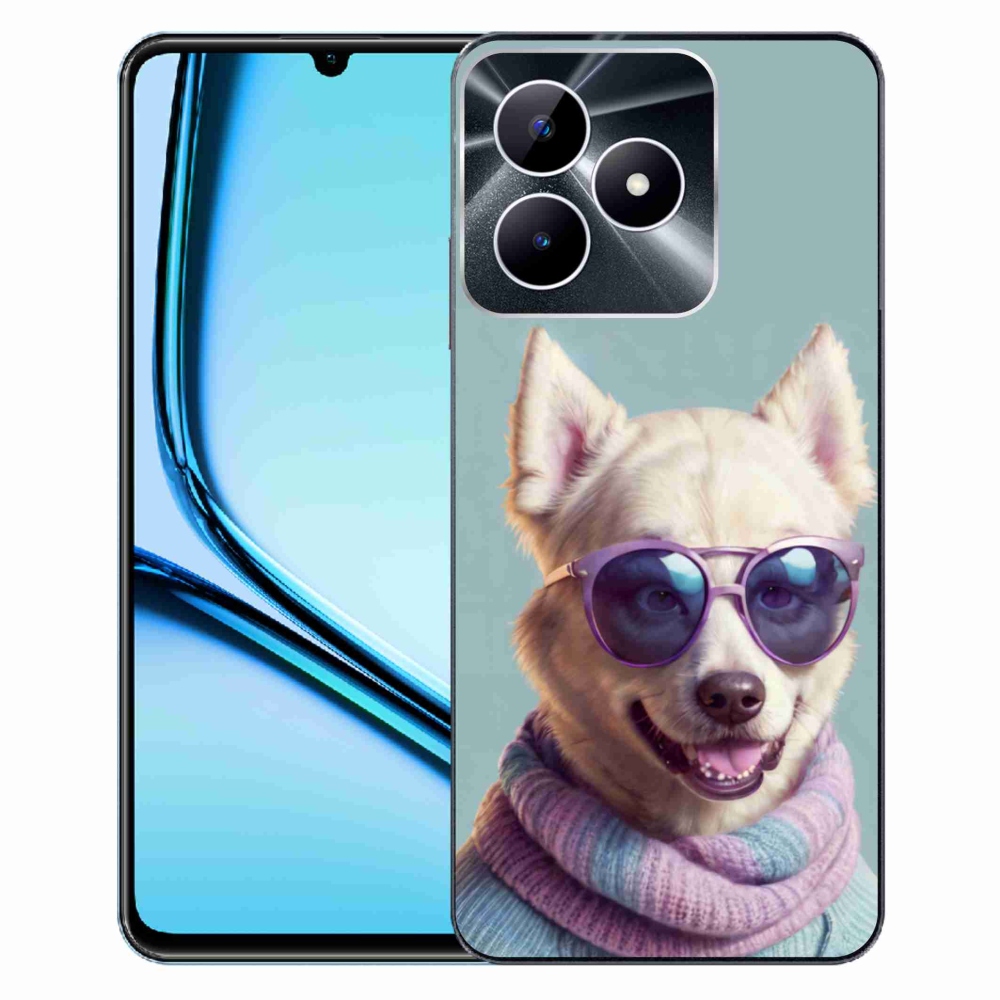 Gelový kryt mmCase na Realme Note 50 - stylový německý špic