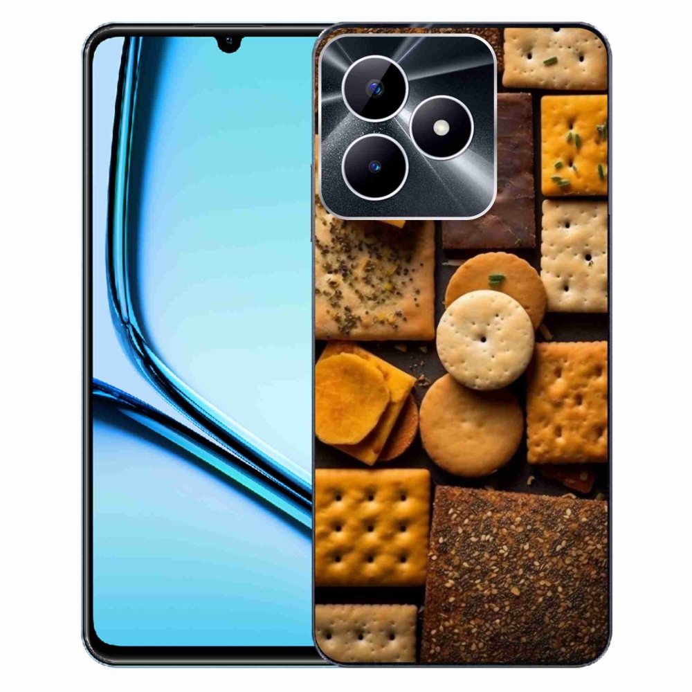 Gelový kryt mmCase na Realme Note 50 - sušenky