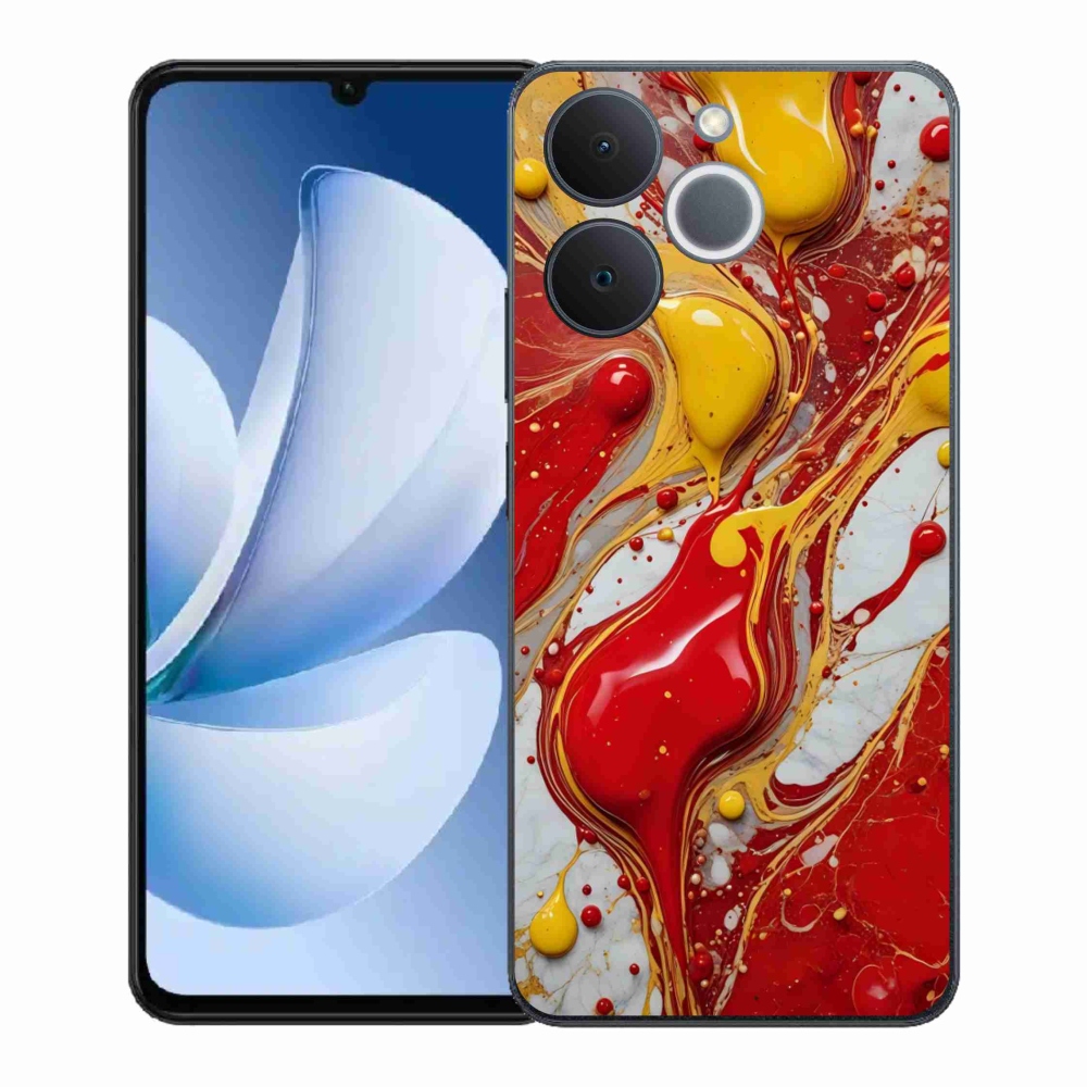Gelový kryt mmCase na Realme Note 70T - abstraktní motiv 42