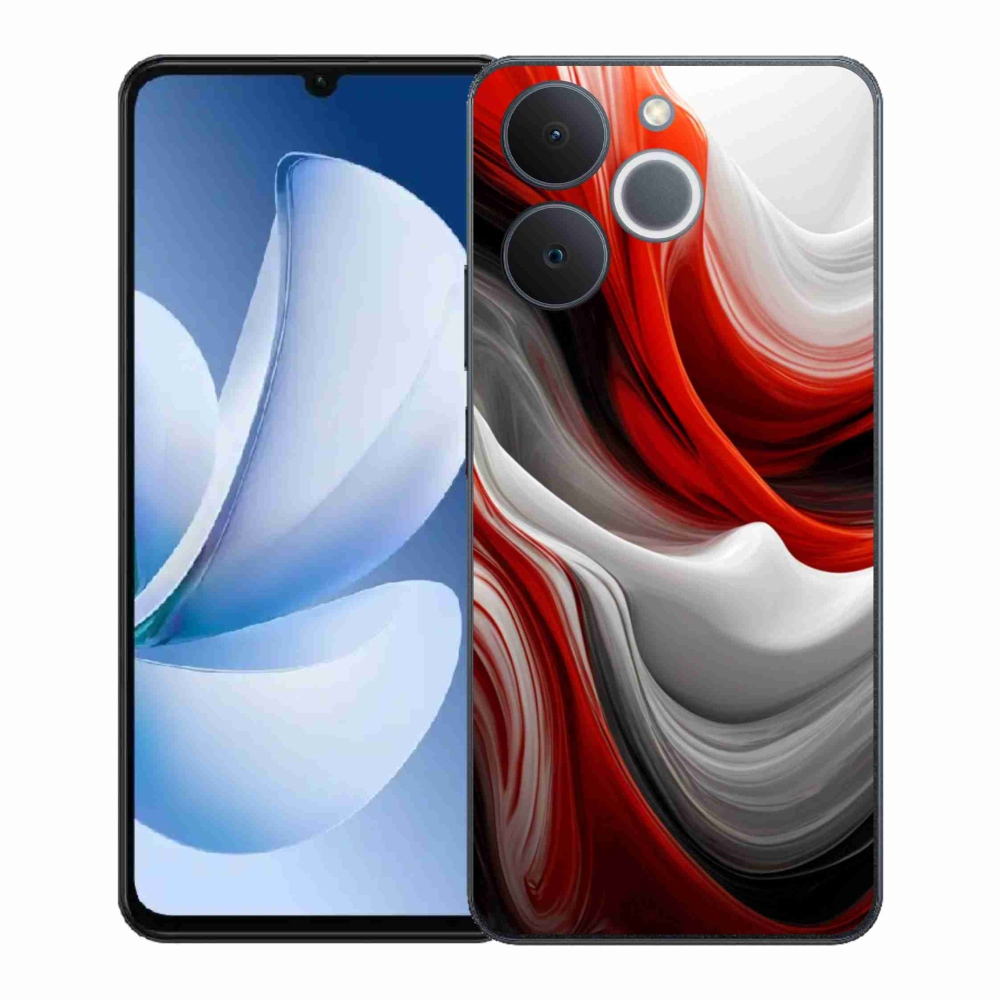 Gelový kryt mmCase na Realme Note 70T - abstraktní motiv 47