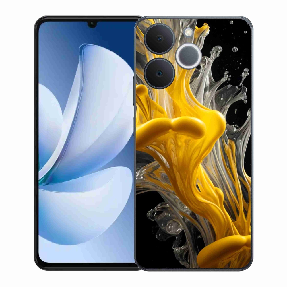 Gelový kryt mmCase na Realme Note 70T - abstraktní motiv 48