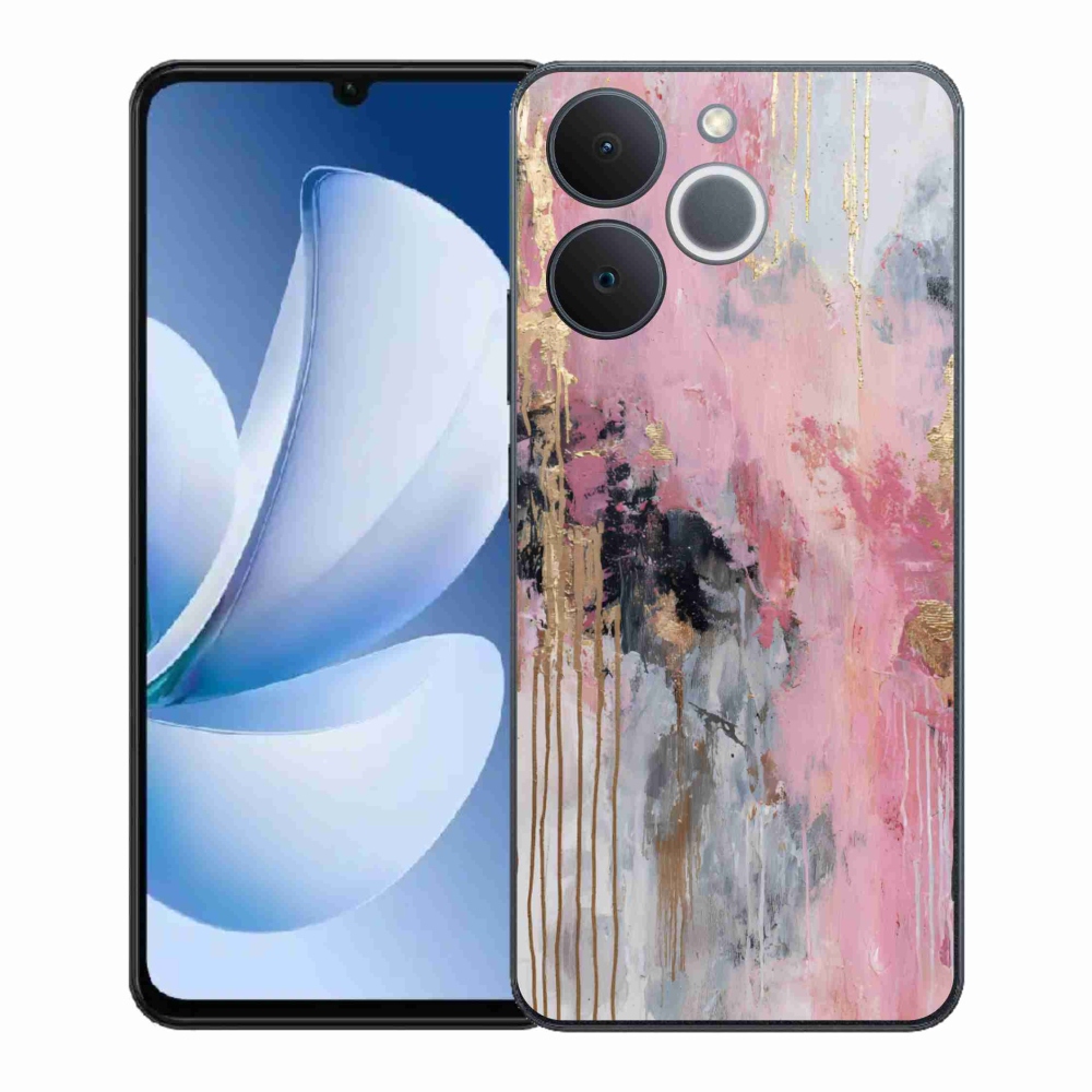 Gelový kryt mmCase na Realme Note 70T - abstraktní motiv 49