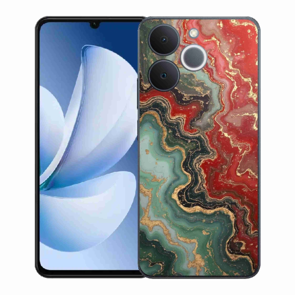 Gelový kryt mmCase na Realme Note 70T - abstraktní motiv 55