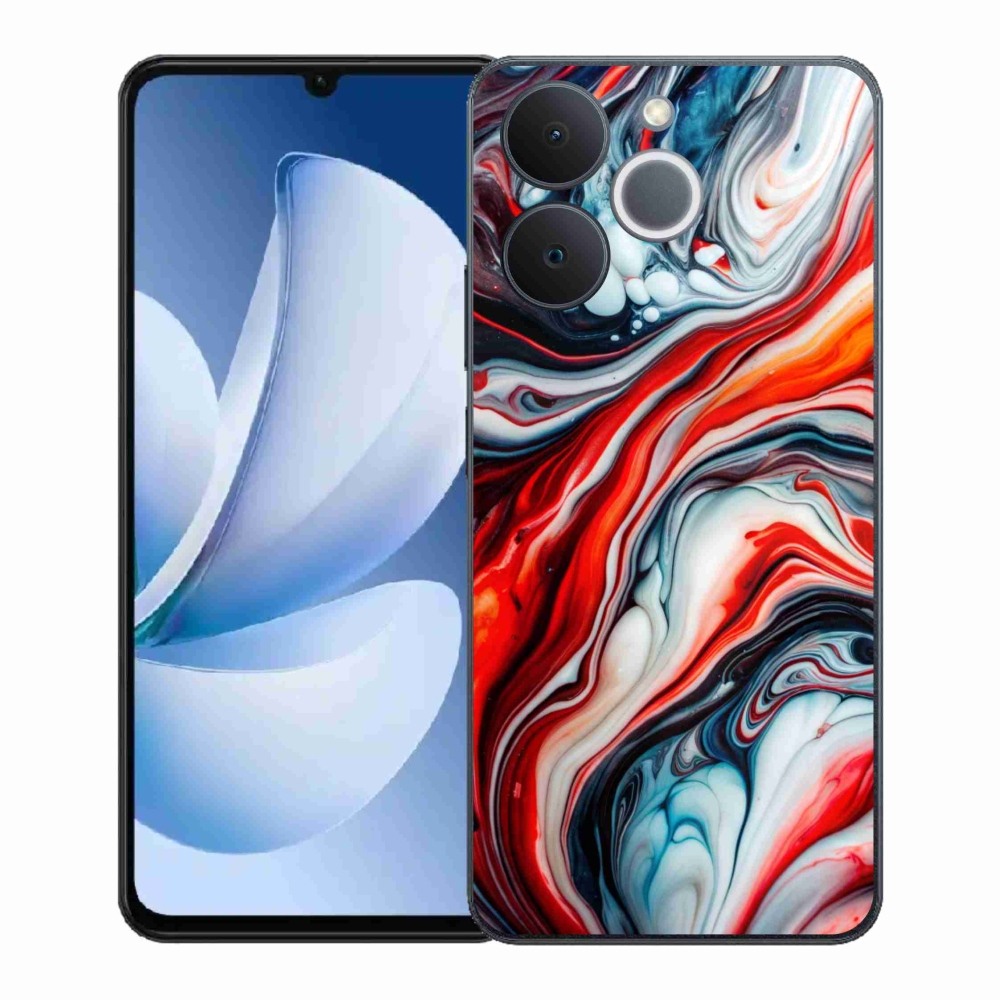Gelový kryt mmCase na Realme Note 70T - abstraktní motiv 63