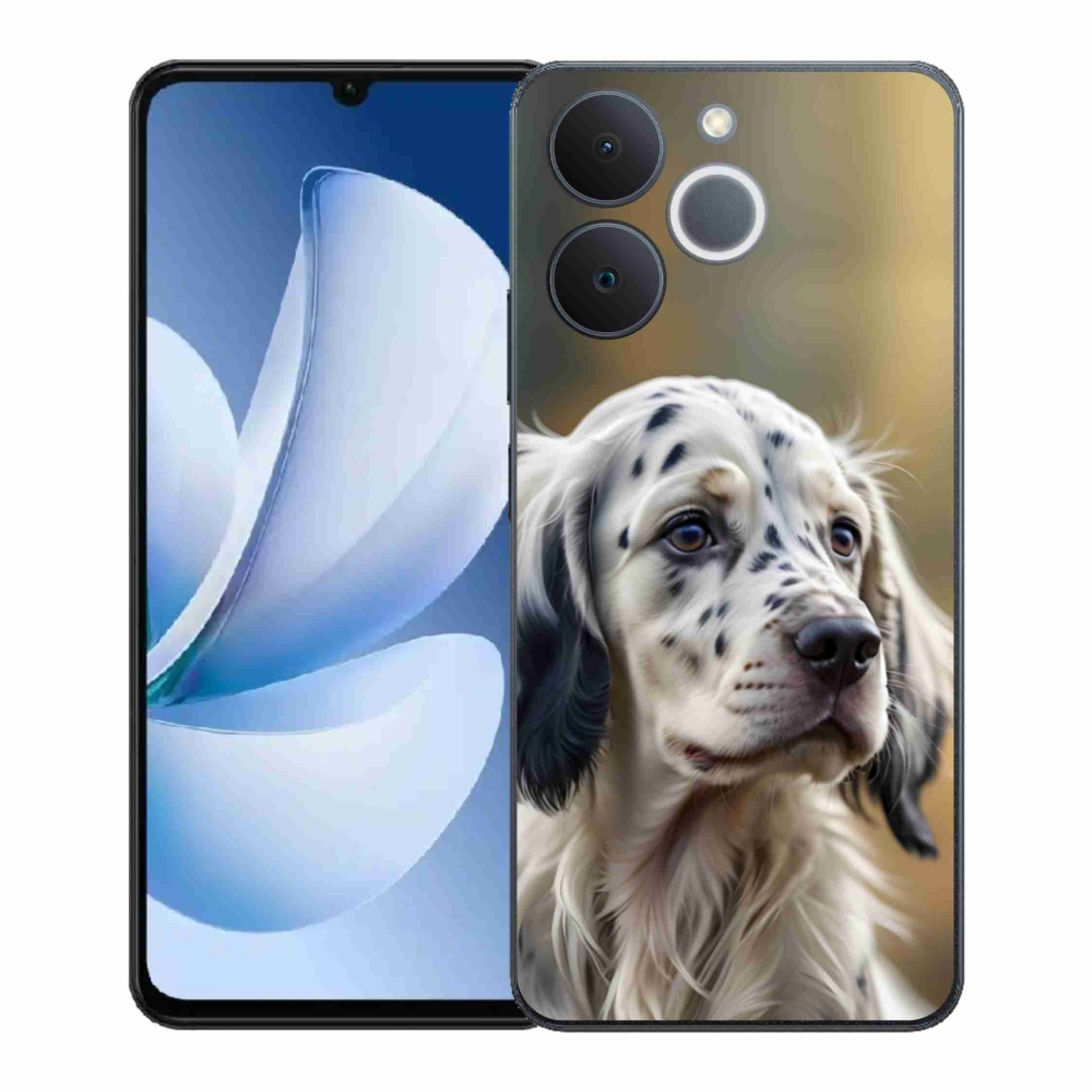 Gelový kryt mmCase na Realme Note 70T - anglický setr