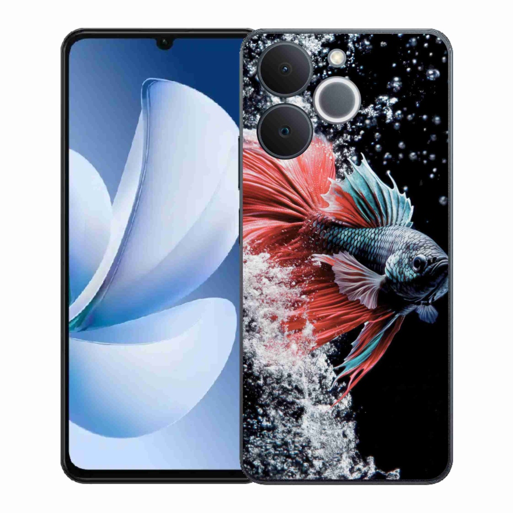 Gelový kryt mmCase na Realme Note 70T - bojovnice pestrá